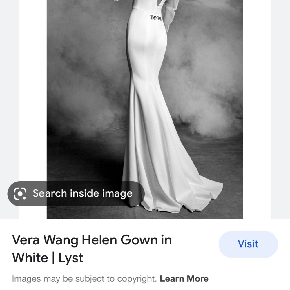 Vera wang wedding dress